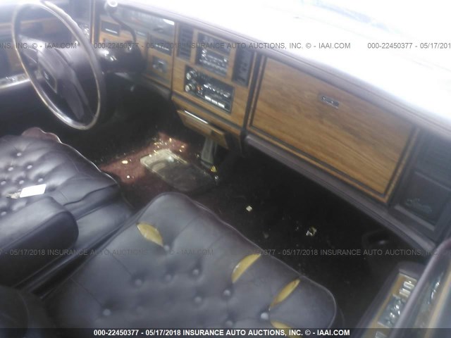 1G6KS6984FE832146 - 1985 CADILLAC SEVILLE BROWN photo 5