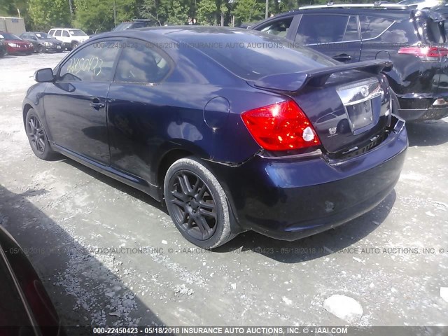 JTKDE177560131728 - 2006 TOYOTA SCION TC 蓝色 照片 3