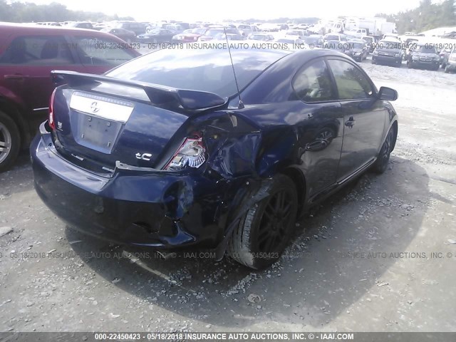 JTKDE177560131728 - 2006 TOYOTA SCION TC 蓝色 照片 4