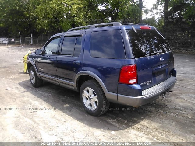 1FMZU73K44UA60147 - 2004 FORD EXPLORER XLT/XLT SPORT/NBX BLUE photo 3