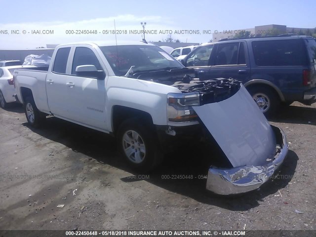 1GCVKREC6JZ127100 - 2018 CHEVROLET SILVERADO K1500 LT WHITE photo 1