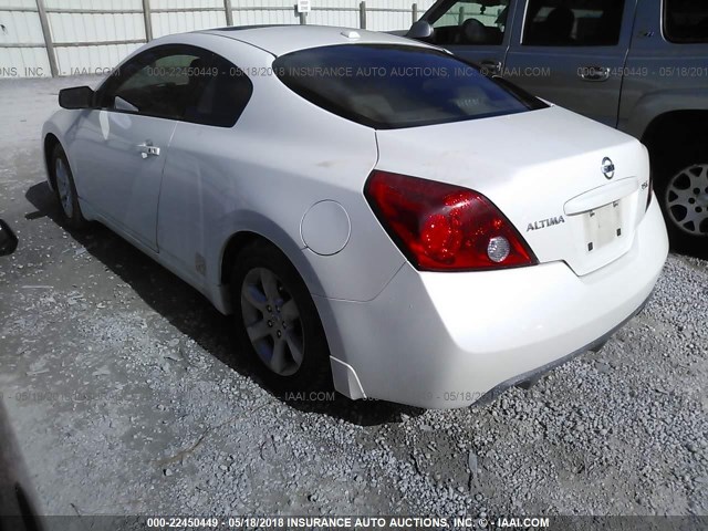 1N4AL24E68C237234 - 2008 NISSAN ALTIMA 2.5S WHITE photo 3