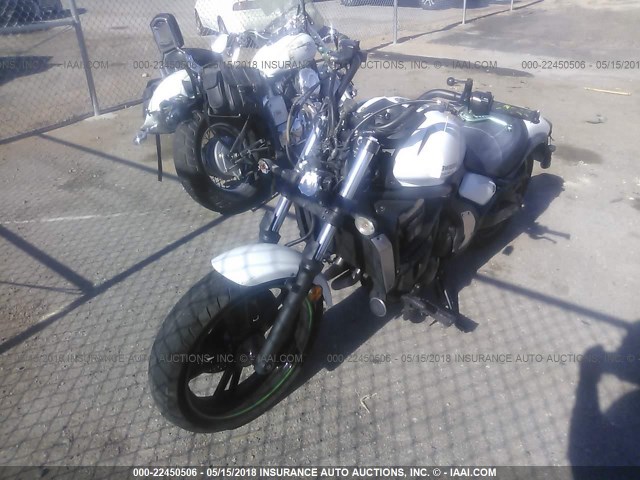 JKAENEA18FDA01732 - 2015 KAWASAKI EN650 A თეთრი ფოტო 2