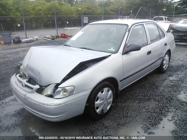 2T1BR12E9XC161573 - 1999 TOYOTA COROLLA VE/CE/LE 银色 照片 2