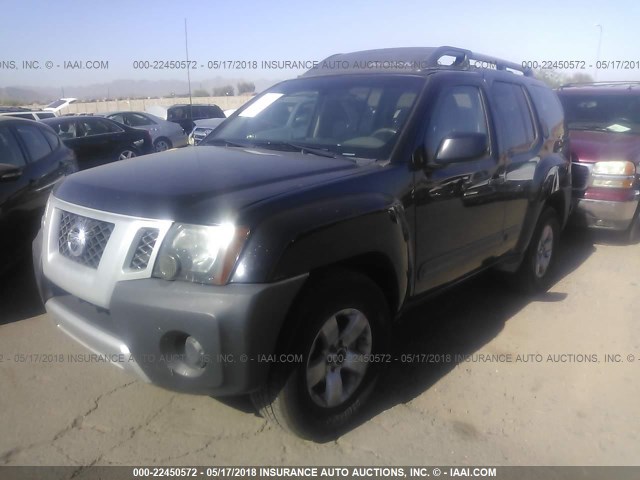 5N1AN0NU0DN810847 - 2013 NISSAN XTERRA X/S/PRO-4X BLACK photo 2