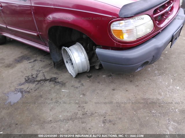 1FMZU72X6YZB33363 - 2000 FORD EXPLORER XLS MAROON photo 6