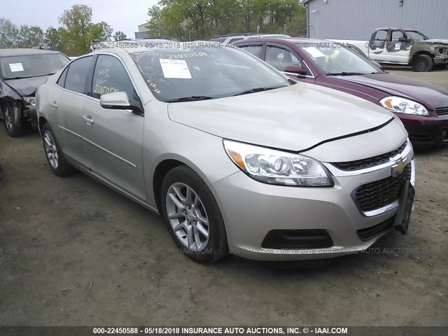 1G11C5SL5FF241325 - 2015 CHEVROLET MALIBU 1LT GOLD photo 1