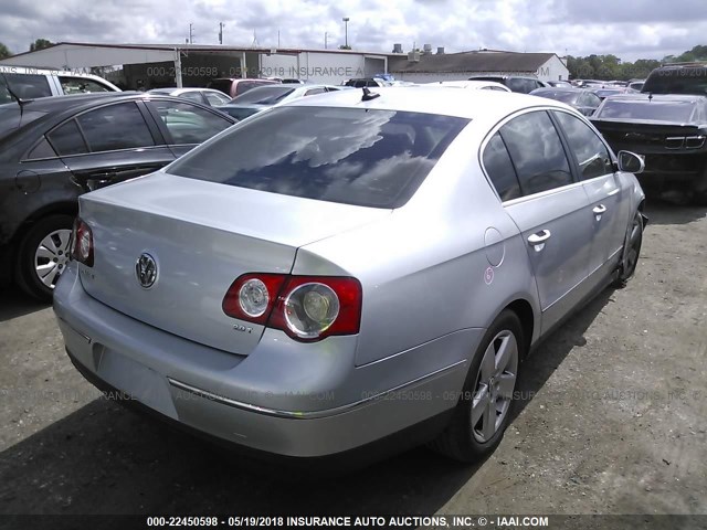 WVWAK73C68P085121 - 2008 VOLKSWAGEN PASSAT KOMFORT SILVER photo 4