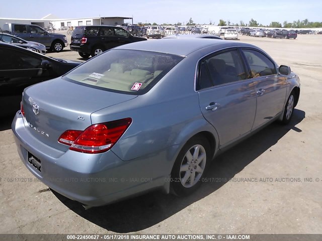 4T1BK36B36U127691 - 2006 TOYOTA AVALON XL/XLS/TOURING/LIMITED Light Blue photo 4