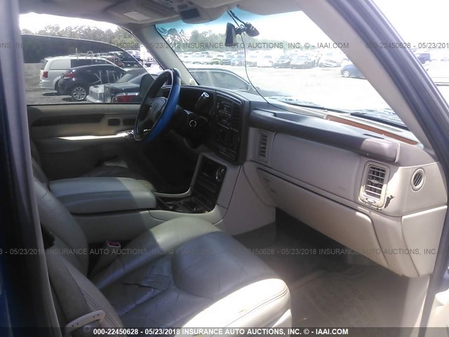 3GYEK63N23G174088 - 2003 CADILLAC ESCALADE EXT BLUE photo 5