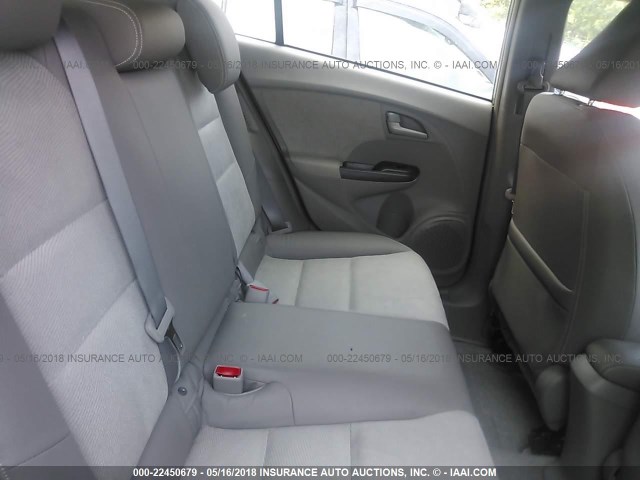 JHMZE2H71DS001222 - 2013 HONDA INSIGHT EX SILVER photo 8