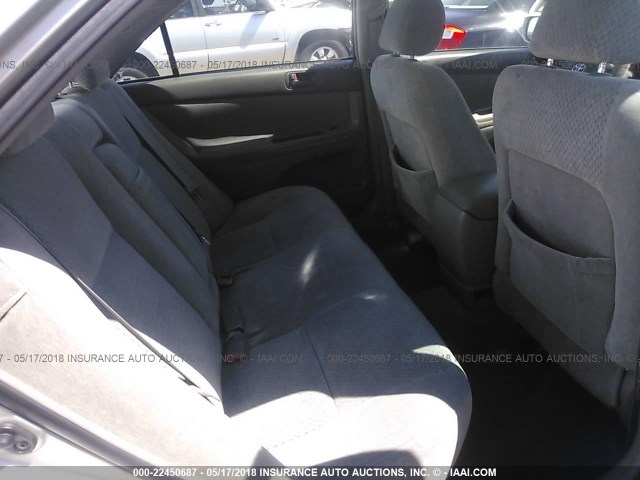 4T1BE30K64U921131 - 2004 TOYOTA CAMRY LE/XLE/SE ვერცხლისფერი ფოტო 8