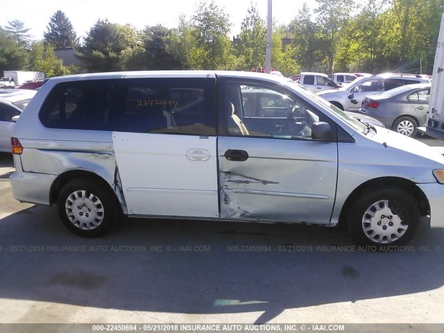 5FNRL18564B110904 - 2004 HONDA ODYSSEY LX BLUE photo 6