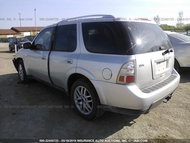 5S3ET13S392801453 - 2009 SAAB 9-7X 4.2I SILVER photo 3