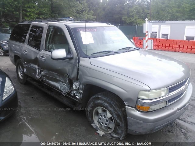 1GNFK16Z92J326965 - 2002 CHEVROLET SUBURBAN K1500 GRAY photo 1