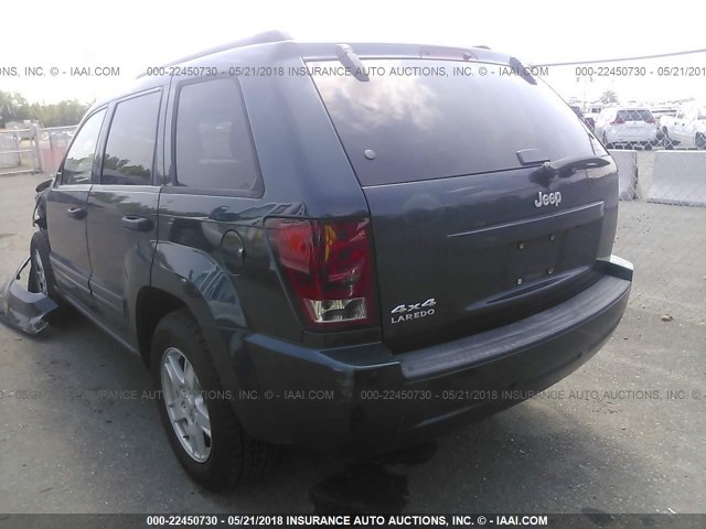 1J4GR48K96C111116 - 2006 JEEP GRAND CHEROKEE LAREDO/COLUMBIA/FREEDOM 浅蓝色 照片 3