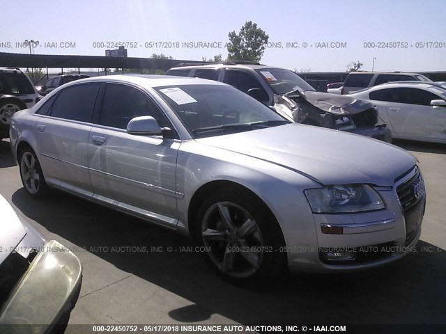 WAUMV94E78N003857 - 2008 AUDI A8 L QUATTRO SILVER photo 1