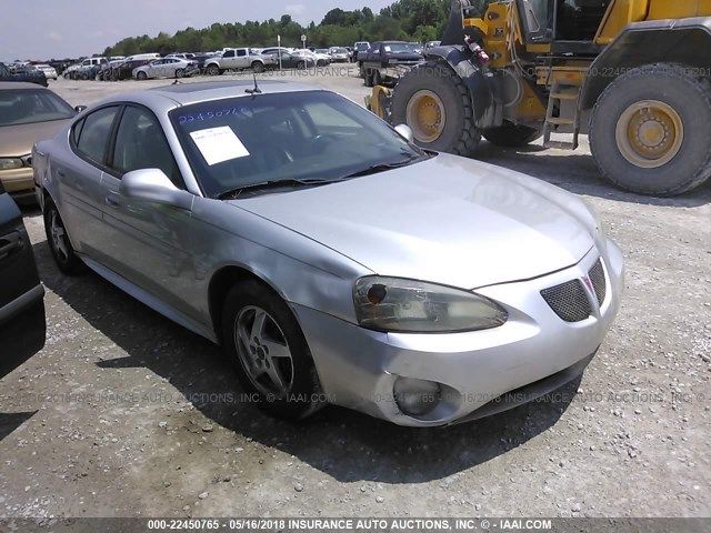 2G2WS522341161084 - 2004 PONTIAC GRAND PRIX GT2 ვერცხლისფერი ფოტო 1