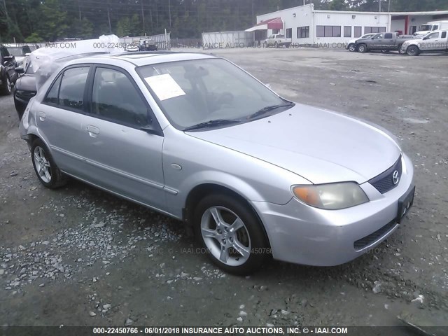 JM1BJ225731149420 - 2003 MAZDA PROTEGE DX/LX/ES SILVER photo 1