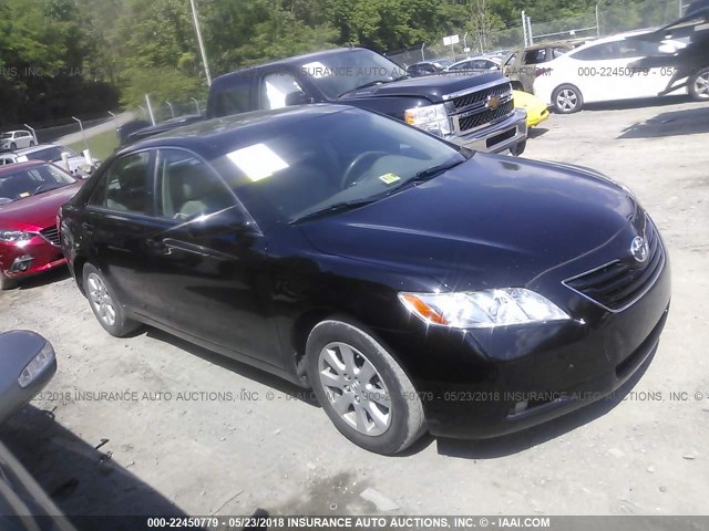4T1BE46K69U289767 - 2009 TOYOTA CAMRY SE/LE/XLE BLACK photo 1