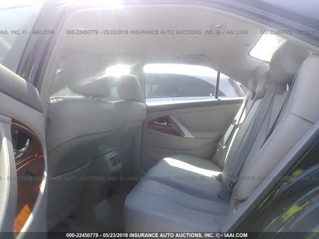 4T1BE46K69U289767 - 2009 TOYOTA CAMRY SE/LE/XLE BLACK photo 8