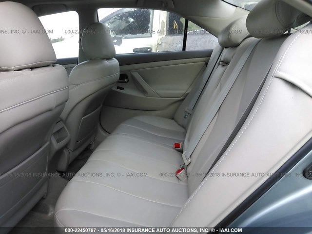 4T1BE46K97U722026 - 2007 TOYOTA CAMRY NEW GENERAT CE/LE/XLE/SE GREEN photo 8