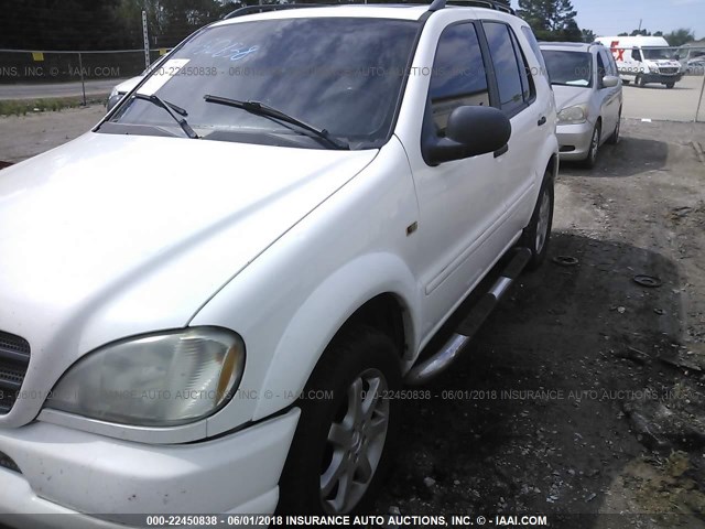 4JGAB72E5XA078337 - 1999 MERCEDES-BENZ ML 430 WHITE photo 6