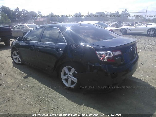 4T1BF1FKXDU700298 - 2013 TOYOTA CAMRY L/SE/LE/XLE 黑色 照片 3