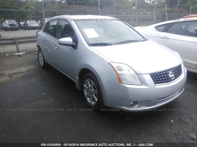 3N1AB61E08L710030 - 2008 NISSAN SENTRA 2.0/2.0S/2.0SL SILVER photo 1