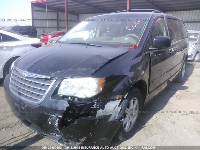 2A8HR54P58R129682 - 2008 CHRYSLER TOWN & COUNTRY TOURING BLACK photo 6