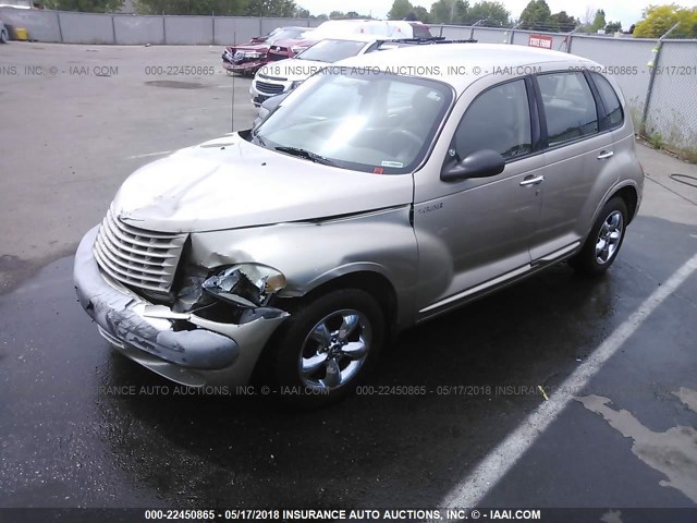 3C4FY48B42T293620 - 2002 CHRYSLER PT CRUISER CLASSIC Champagne photo 2