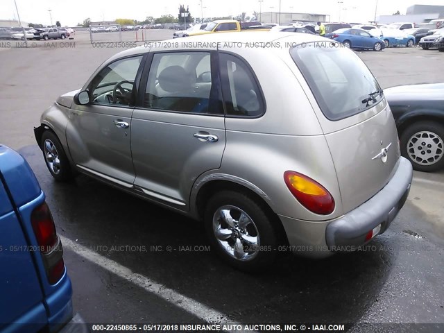 3C4FY48B42T293620 - 2002 CHRYSLER PT CRUISER CLASSIC Champagne photo 3