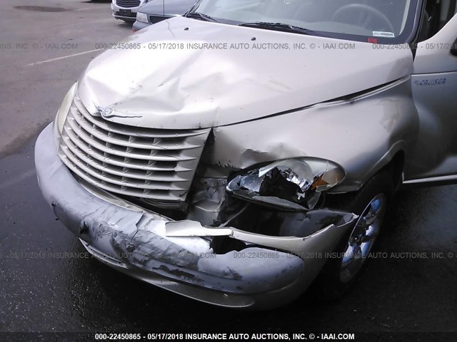 3C4FY48B42T293620 - 2002 CHRYSLER PT CRUISER CLASSIC Champagne photo 6