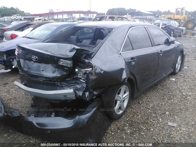 4T1BF1FK6EU389356 - 2014 TOYOTA CAMRY L/SE/LE/XLE 灰色 照片 4