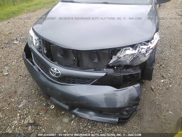 4T1BF1FK6EU389356 - 2014 TOYOTA CAMRY L/SE/LE/XLE 灰色 照片 6