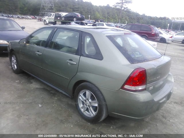 1G1ZT62815F101288 - 2005 CHEVROLET MALIBU MAXX LS 绿色 照片 3