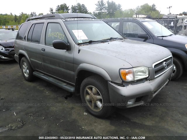 JN8DR09Y82W704452 - 2002 NISSAN PATHFINDER LE/SE TAN photo 1