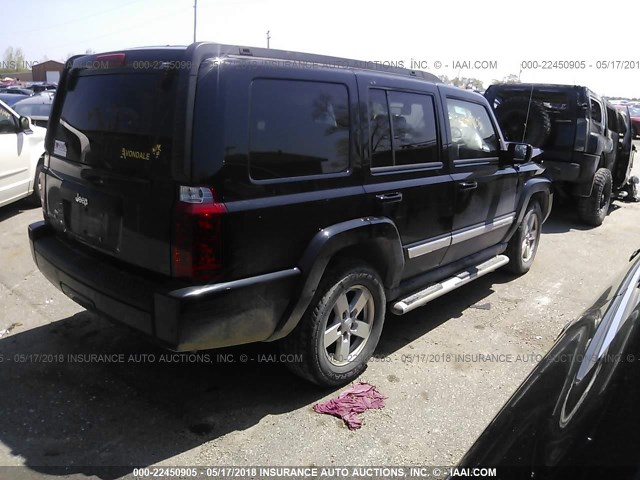 1J8HG48K28C111812 - 2008 JEEP COMMANDER SPORT შავი ფოტო 4
