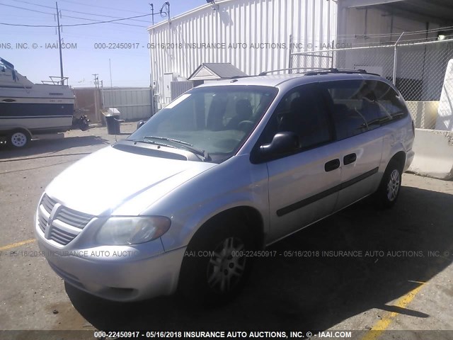 1D4GP24R77B153149 - 2007 DODGE GRAND CARAVAN SE SILVER photo 2