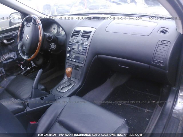 JN1DA31D52T450409 - 2002 NISSAN MAXIMA GLE/GXE/SE GRAY photo 5