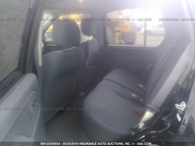 5N1ED28T84C610152 - 2004 NISSAN XTERRA XE/SE BLACK photo 8