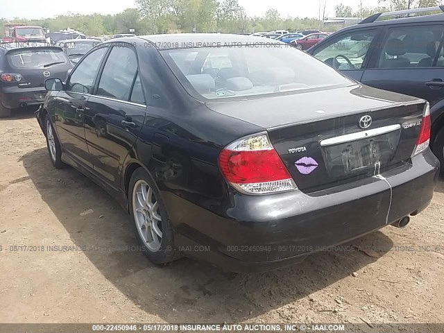4T1BE32K36U705902 - 2006 TOYOTA CAMRY LE/XLE/SE შავი ფოტო 3