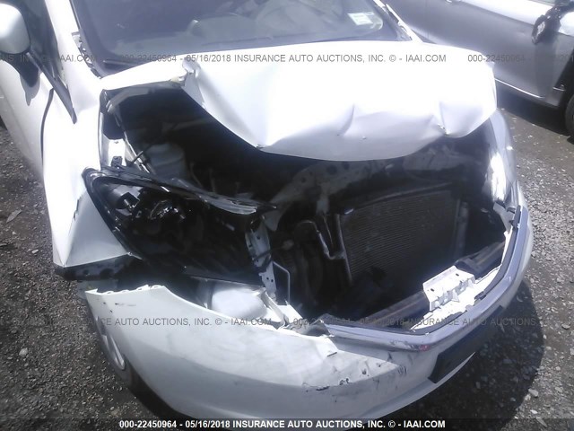 3N1CE2CP6FL399093 - 2015 NISSAN VERSA NOTE S/S PLUS/SV/SL/SR WHITE photo 6