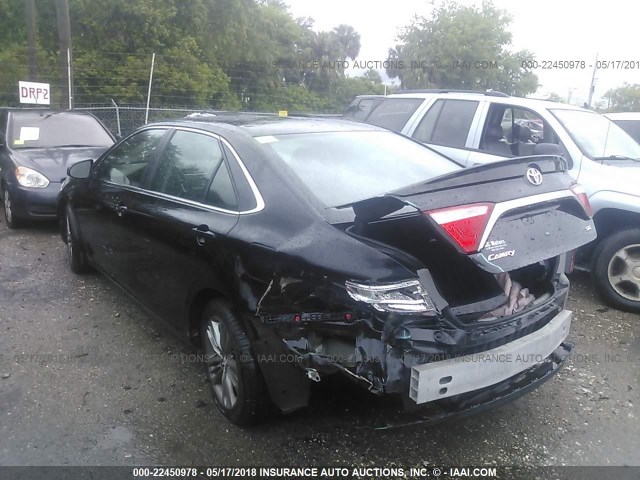 4T1BF1FK0FU908130 - 2015 TOYOTA CAMRY LE/XLE/SE/XSE BLACK photo 6