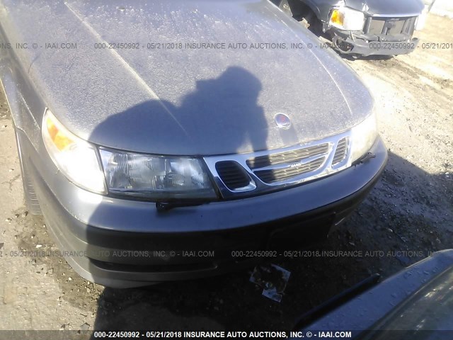 YS3EH58G713020784 - 2001 SAAB 9-5 AERO SILVER photo 6