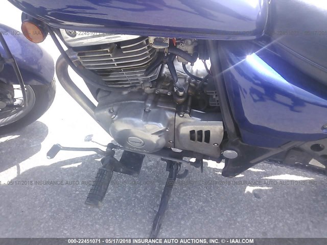 VTTNJ48A772102771 - 2007 SUZUKI GZ250 BLUE photo 9