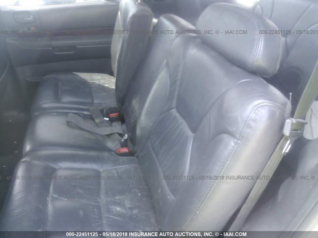 1B4HS28N61F572677 - 2001 DODGE DURANGO GRAY photo 8