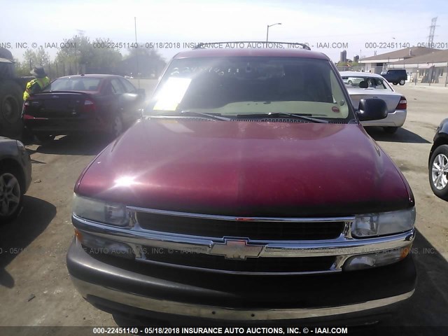 1GNFK16Z24J224992 - 2004 CHEVROLET SUBURBAN K1500 MAROON photo 6