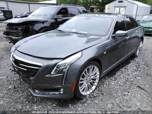 1G6KG5R61GU166543 - 2016 CADILLAC CT6 PREMIUM GRAY photo 2