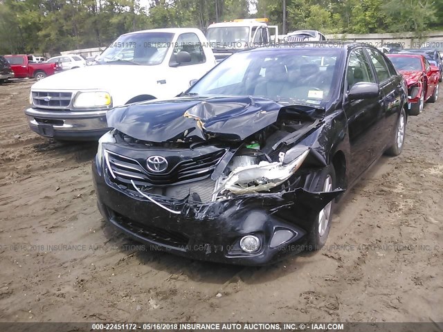 4T1BF3EK1BU159460 - 2011 TOYOTA CAMRY SE/LE/XLE BLACK photo 2